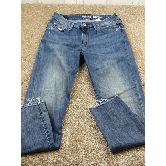 Levi's Denim - Levis High Rise Ankle Skinny Womens Jeans Size 6 Waist 28 Inseam 24 1/2 Cut Off